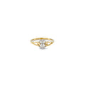 The Fleur Halo Ring