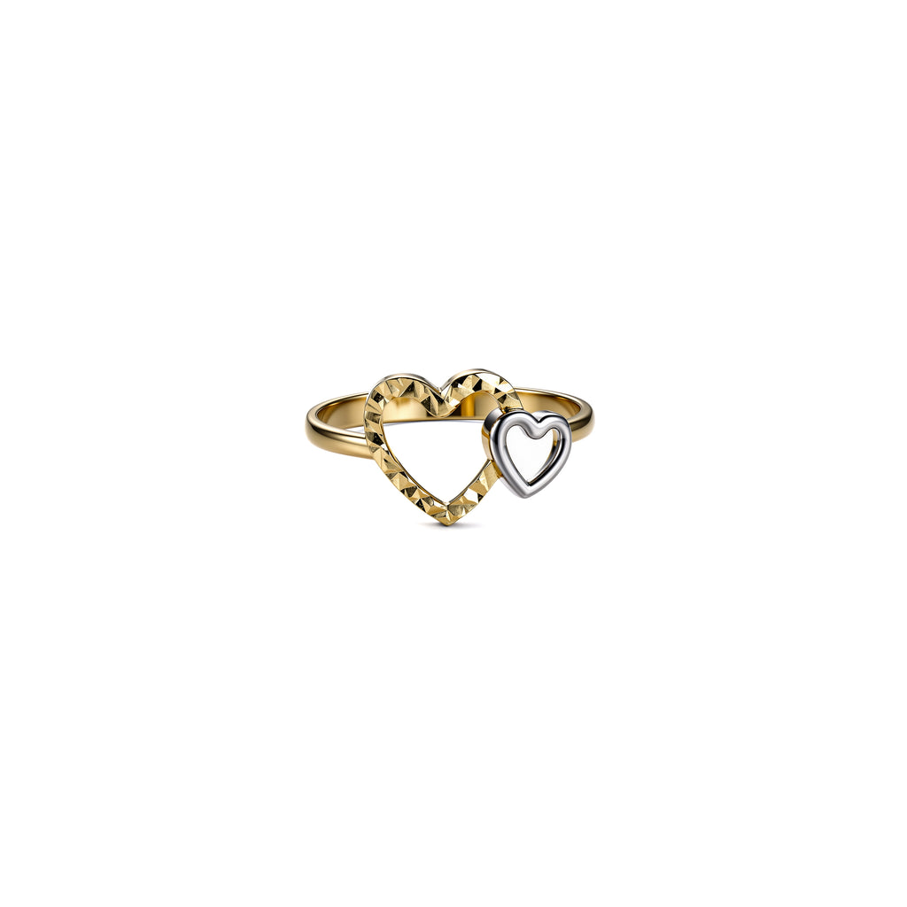 Dual Heart Elegance Ring