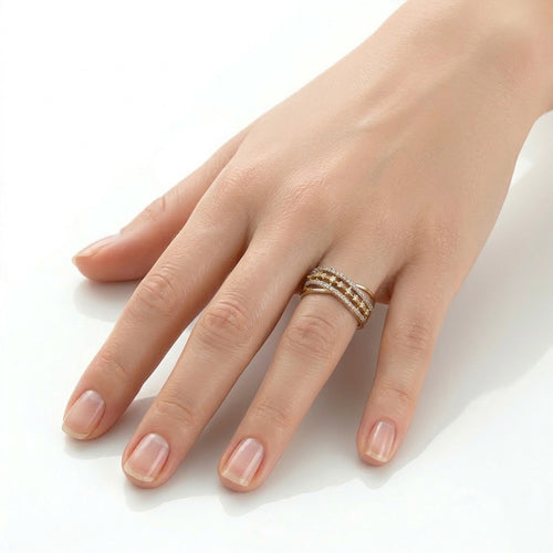 Diamond Lattice Multi-Band Ring