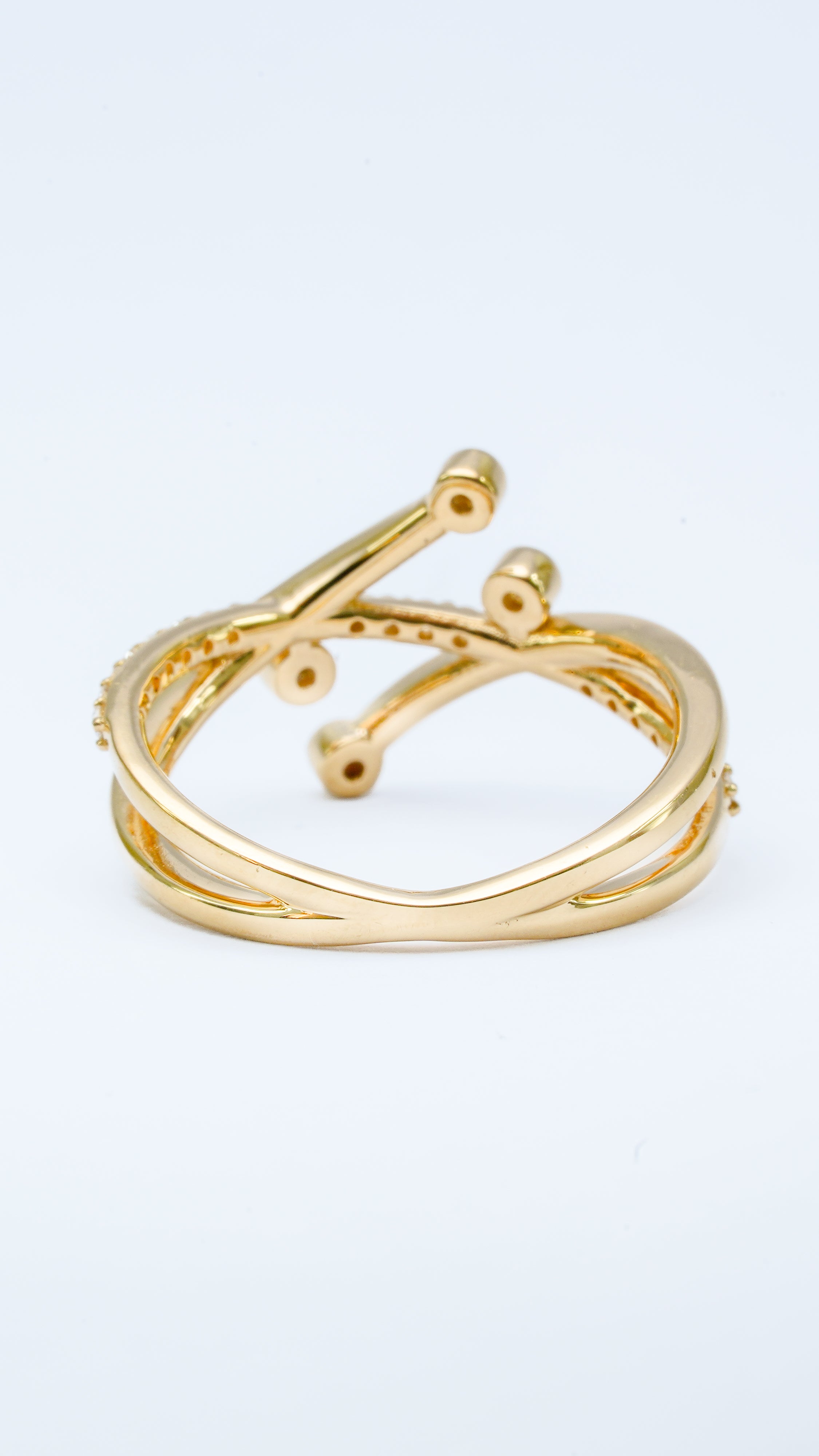 Luna Curve Diamond Ring