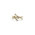 Luna Curve Diamond Ring